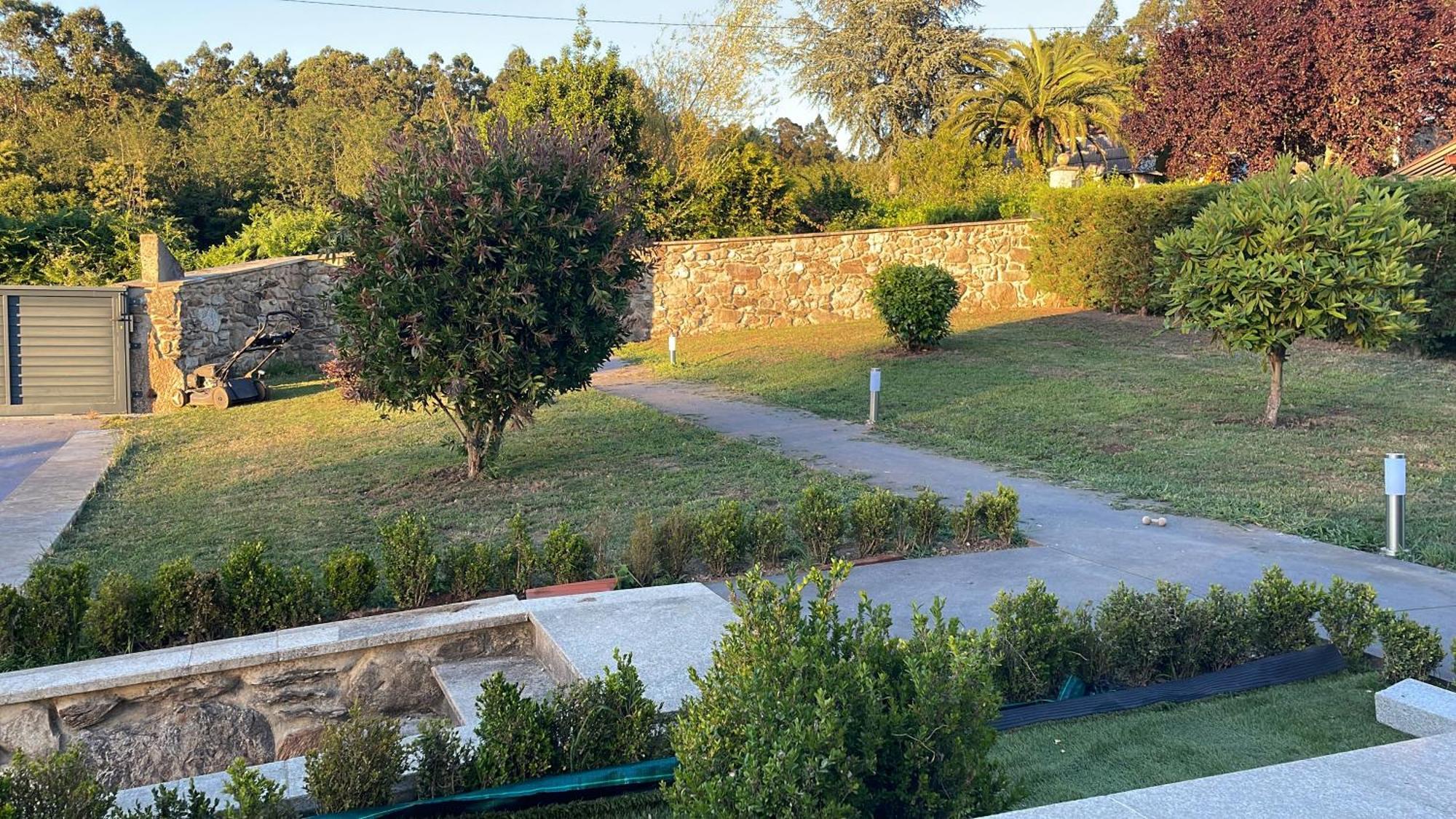 Casa Vanguardista En El Campo Cerca De Santiago Pontevedra Eksteriør bilde